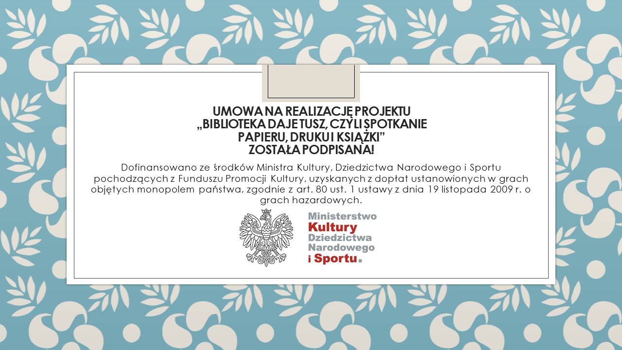 Umowa na realizację projektu